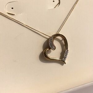 10k Diamond Accent I-J/13 Yellow Gold